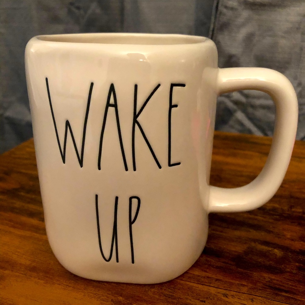 Rae Dunn Wake Up Mug